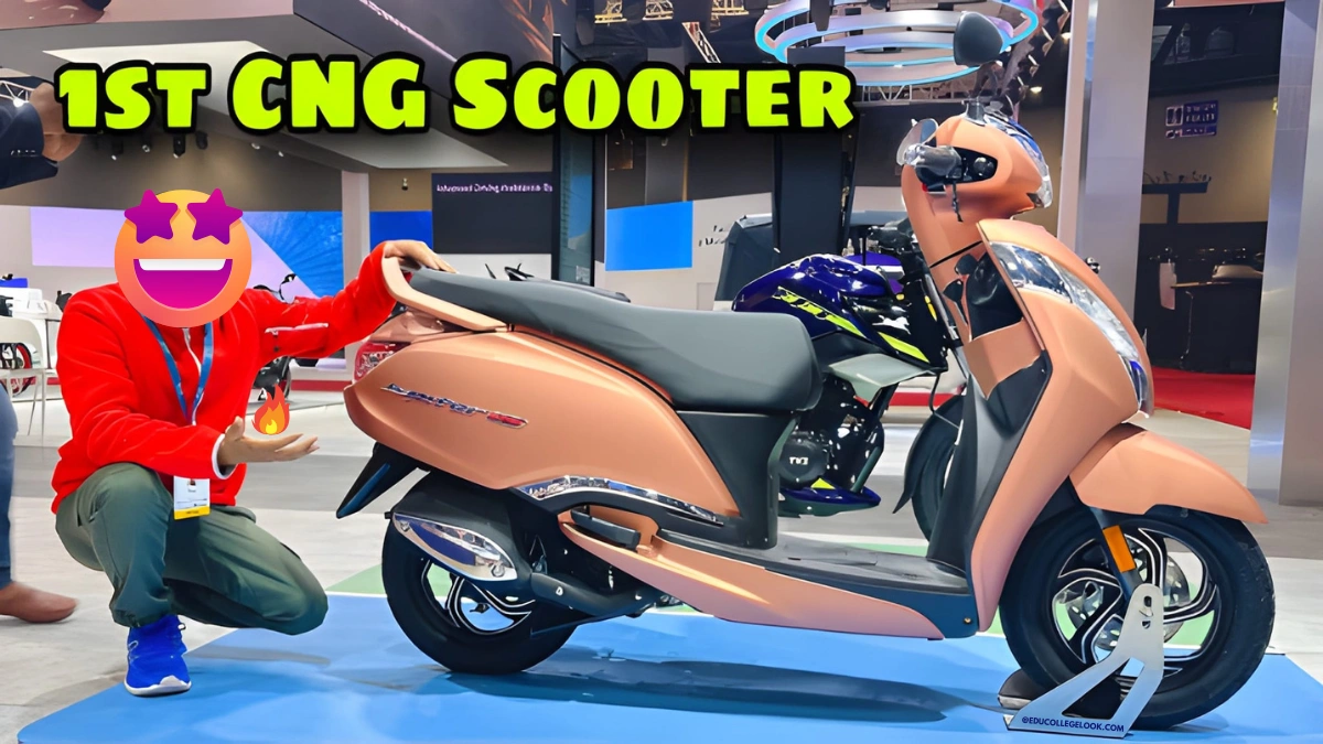 TVS Jupiter CNG Launch